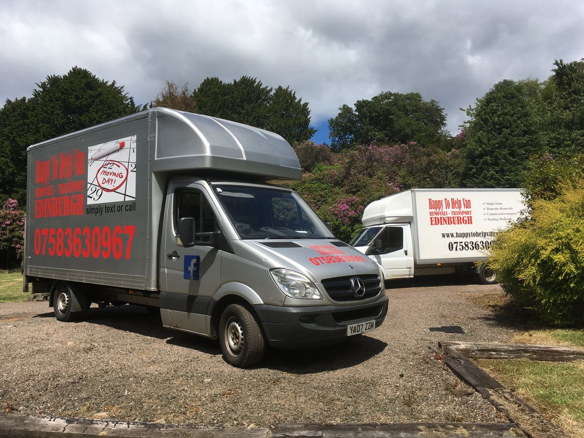 Man with a van hire service in Edinburgh